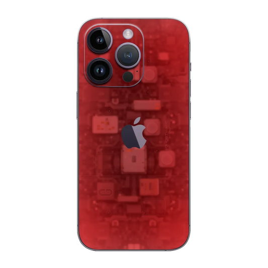 Apple iPhone 13 Pro Max Skin (Ghostware Red)