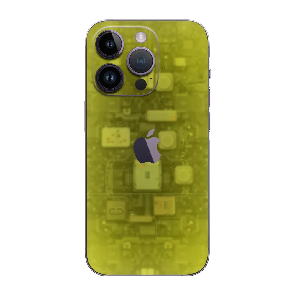 Apple iPhone 13 Pro Max Skin (Ghostware Yellow)