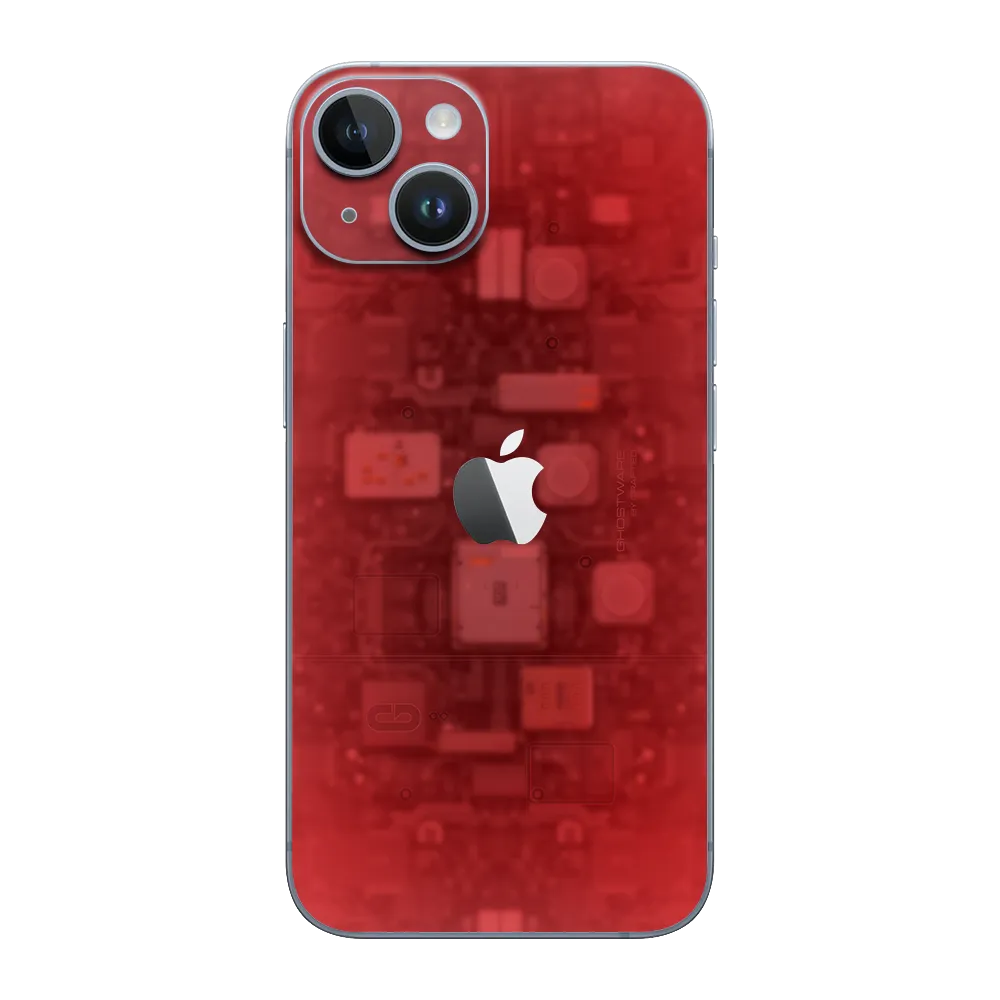 Apple iPhone 14 Plus Skin (Ghostware Red)