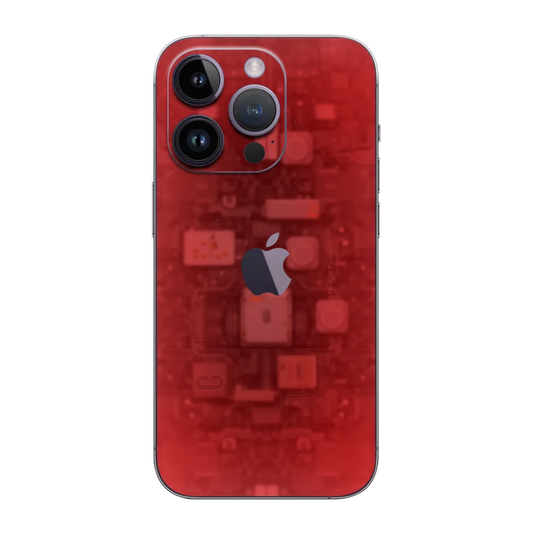 Apple iPhone 14 Pro Max Skin (Ghostware Red)