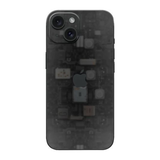 Apple iPhone 15 Plus Skin (Ghostware Dark)
