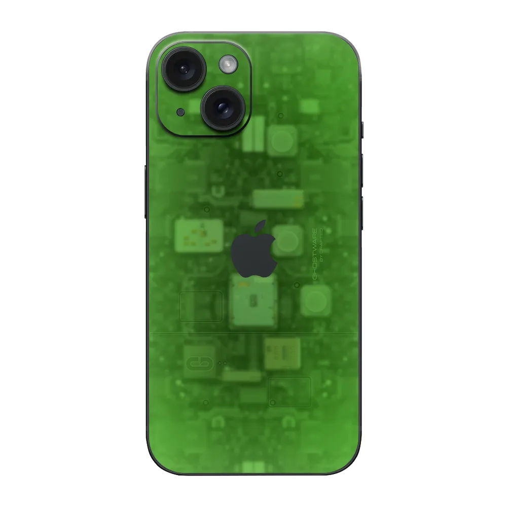 Apple iPhone 15 Plus Skin (Ghostware Green)