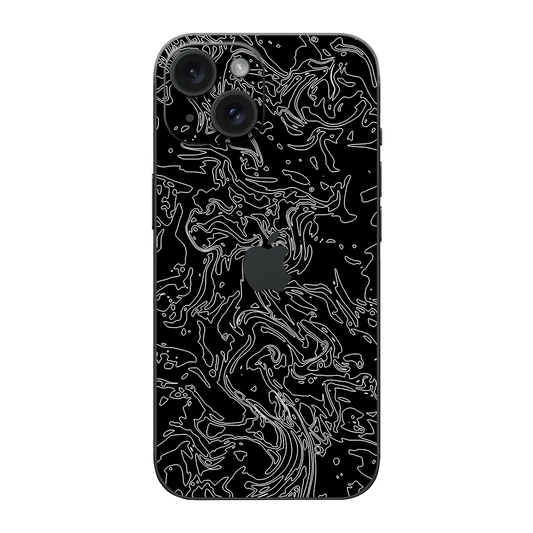 Apple iPhone 15 Plus Skin (Ripple Dark)