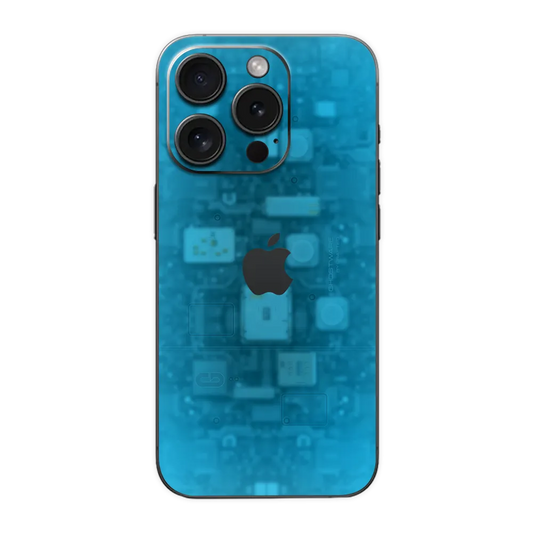 Apple iPhone 15 Pro Max Skin (Ghostware Aqua)