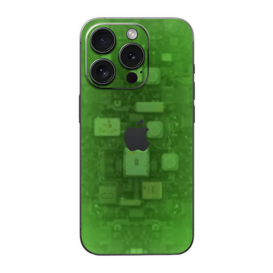 Apple iPhone 15 Pro Max Skin (Ghostware Green)