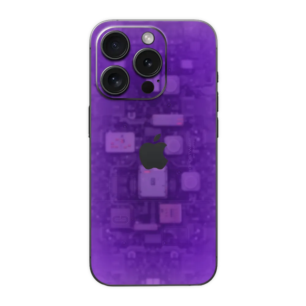 Apple iPhone 15 Pro Max Skin (Ghostware Violet)