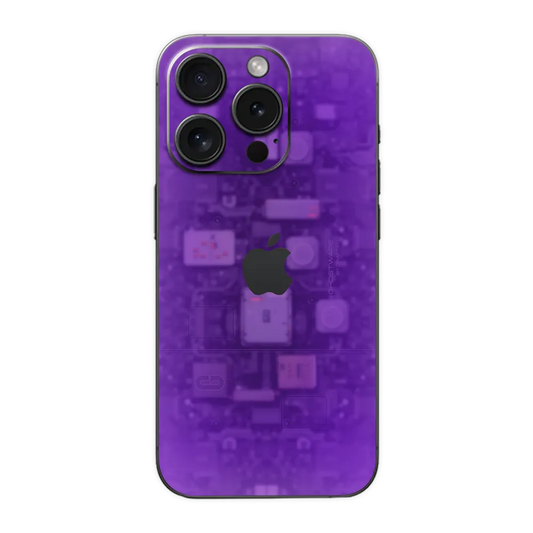 Apple iPhone 15 Pro Max Skin (Ghostware Violet)