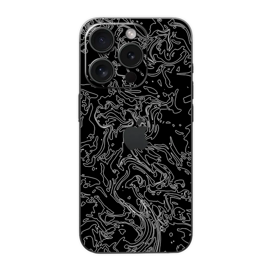 Apple iPhone 15 Pro Max Skin (Ripple Dark)