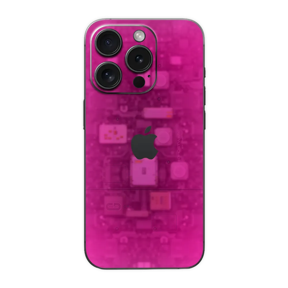 Apple iPhone 15 Pro Skin (Ghostware Pink)