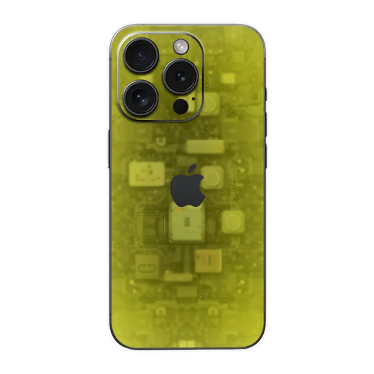 Apple iPhone 15 Pro Skin (Ghostware Yellow)