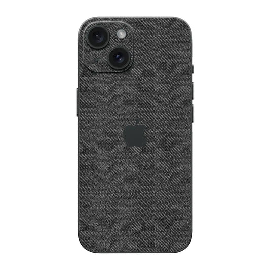 Apple iPhone 15 Skin (Shadow Black Denim)