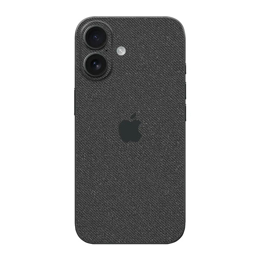Apple iPhone 16 Plus Skin (Shadow Black Denim)