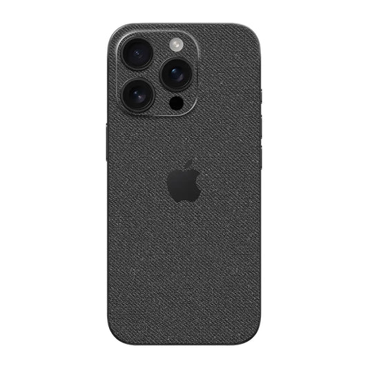 Apple iPhone 16 Pro Skin (Shadow Black Denim)