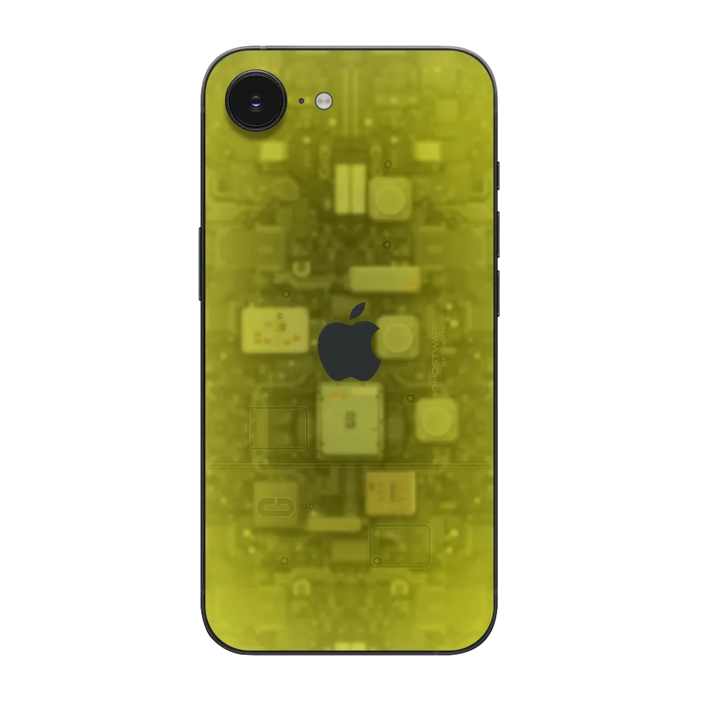 Apple iPhone 16e Skin (Ghostware Yellow)