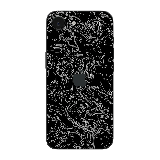 Apple iPhone 16e Skin (Ripple Dark)