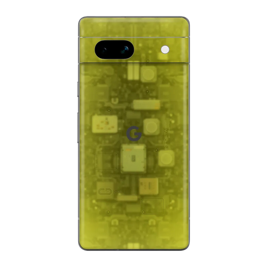 Google Pixel 7a Skin (Ghostware Yellow)