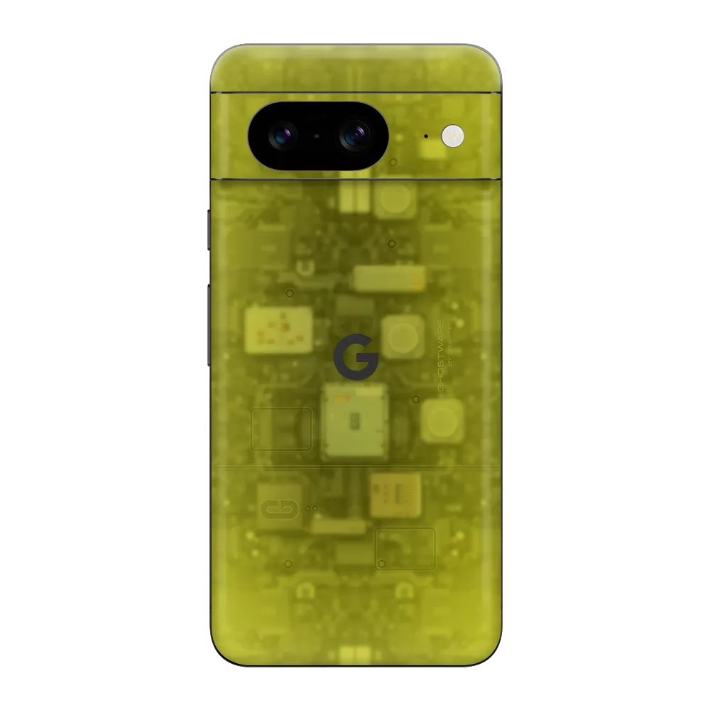 Google Pixel 8 Skin (Ghostware Yellow)
