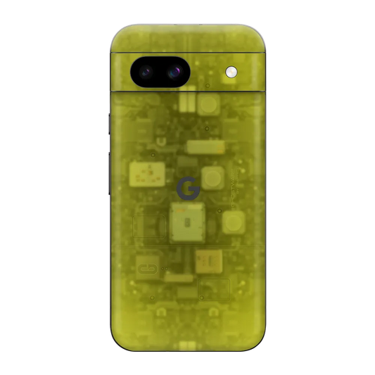 Google Pixel 8a Skin (Ghostware Yellow)
