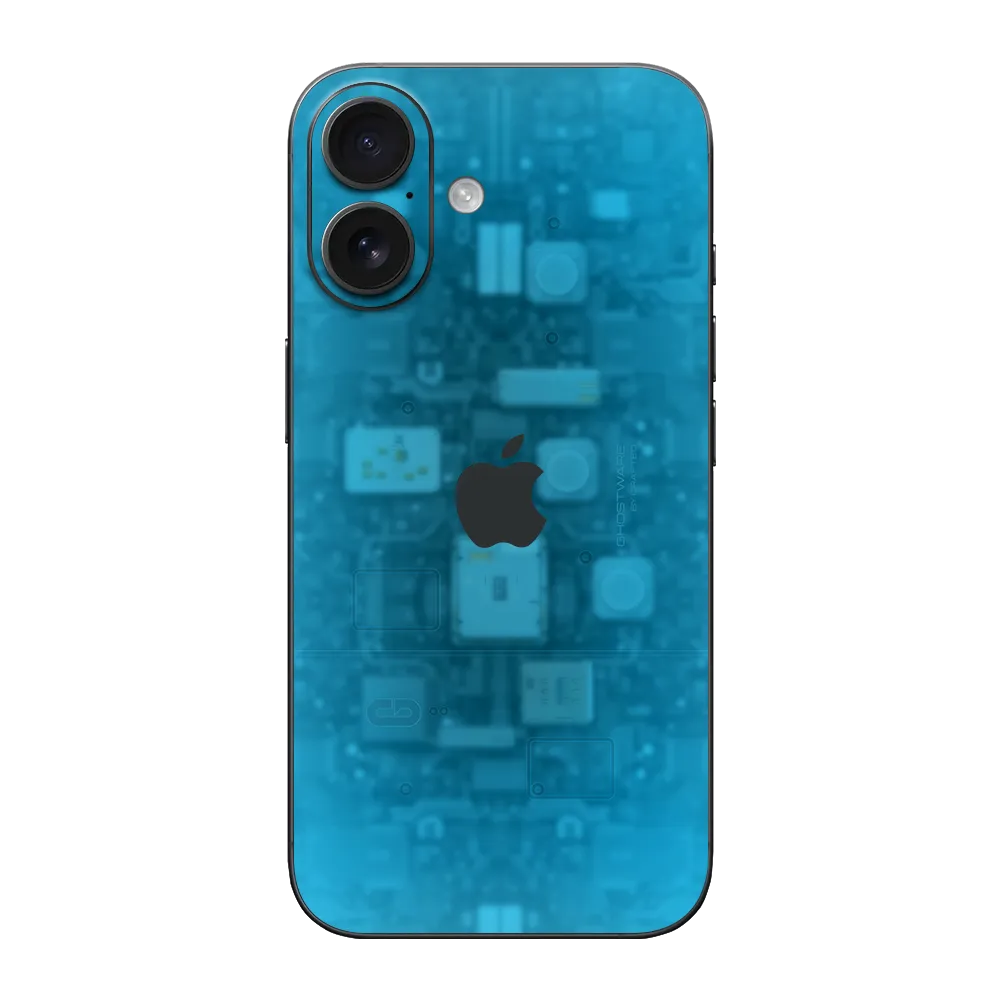Apple iPhone 16 Plus Skin (Ghostware Aqua)