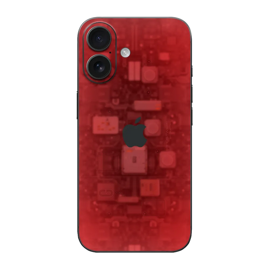Apple iPhone 16 Plus Skin (Ghostware Red)
