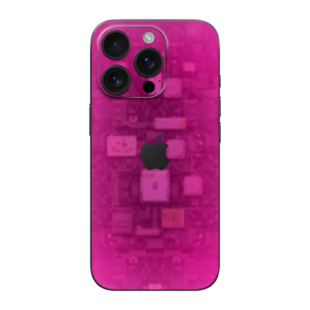 Apple iPhone 16 Pro Skin (Ghostware Pink)