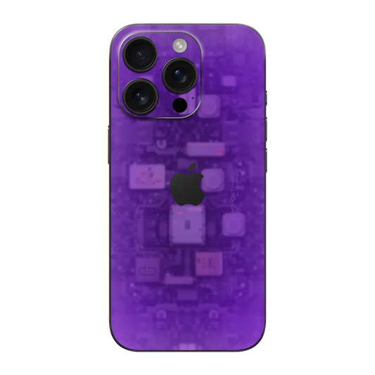 Apple iPhone 16 Pro Skin (Ghostware Violet)