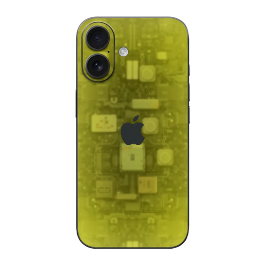 Apple iPhone 16 Skin (Ghostware Yellow)