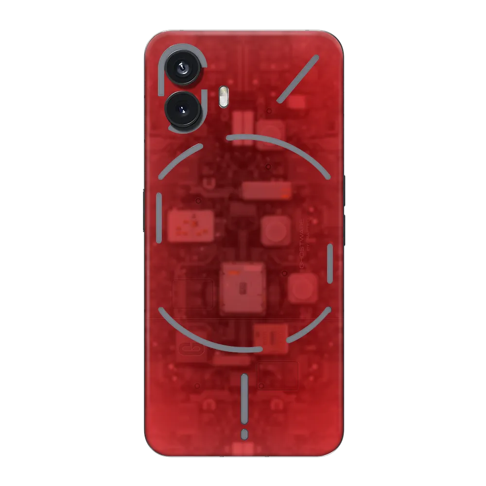 Nothing Phone 2 Skin (Ghostware Red)