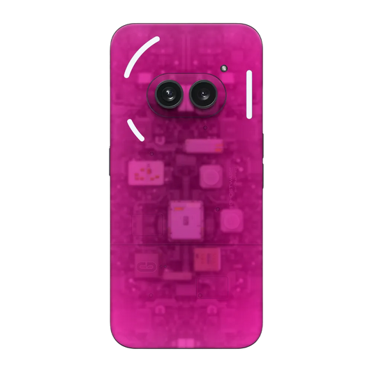 Nothing Phone 2a Plus Skin (Ghostware Pink)