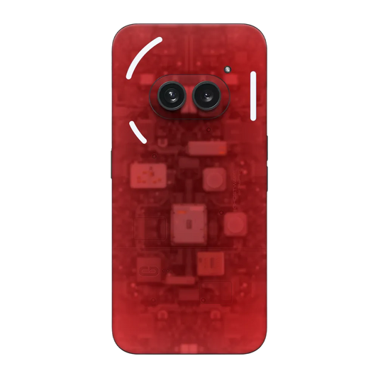 Nothing Phone 2a Plus Skin (Ghostware Red)