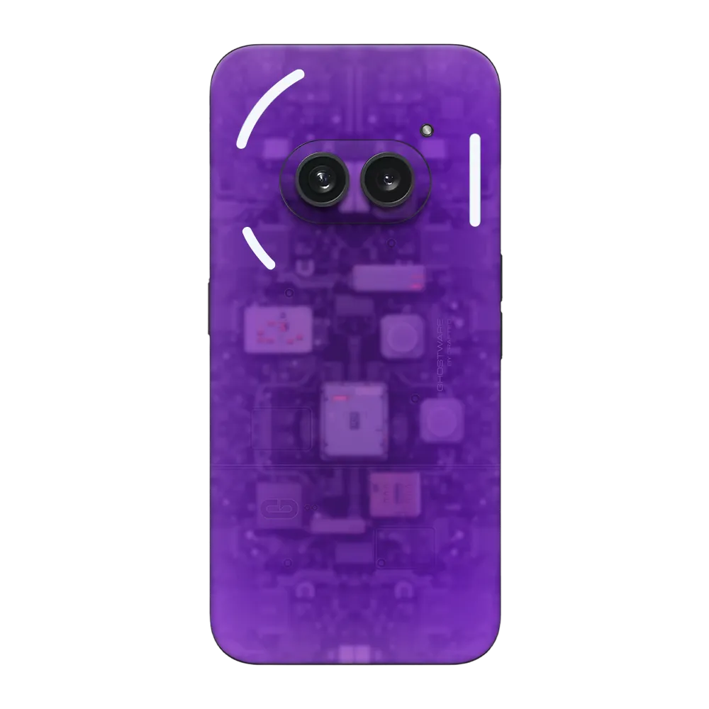 Nothing Phone 2a Plus Skin (Ghostware Violet)