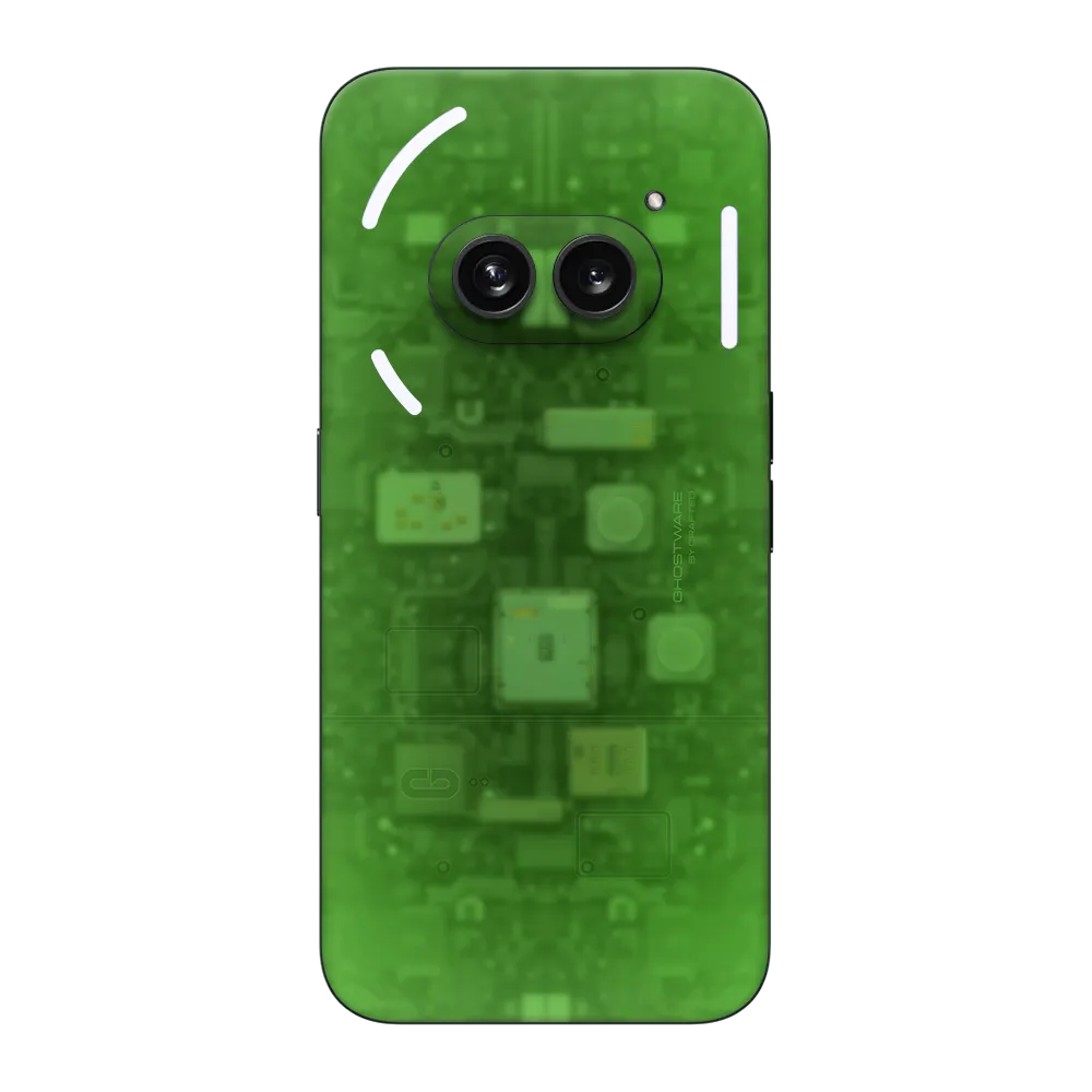 Nothing Phone 2a Skin (Ghostware Green)