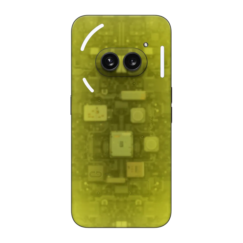 Nothing Phone 2a Skin (Ghostware Yellow)