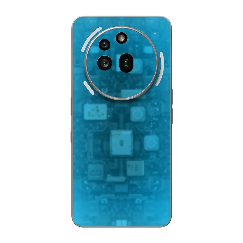 Nothing Phone 3a Pro Skin (Ghostware Aqua)