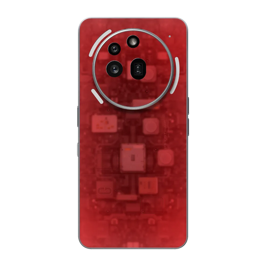 Nothing Phone 3a Pro Skin (Ghostware Red)