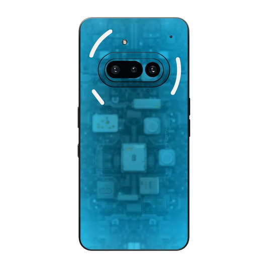 Nothing Phone 3a Skin (Ghostware Aqua)