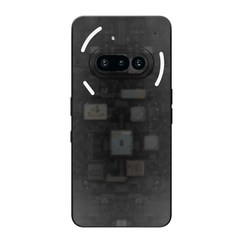 Nothing Phone 3a Skin (Ghostware Dark)