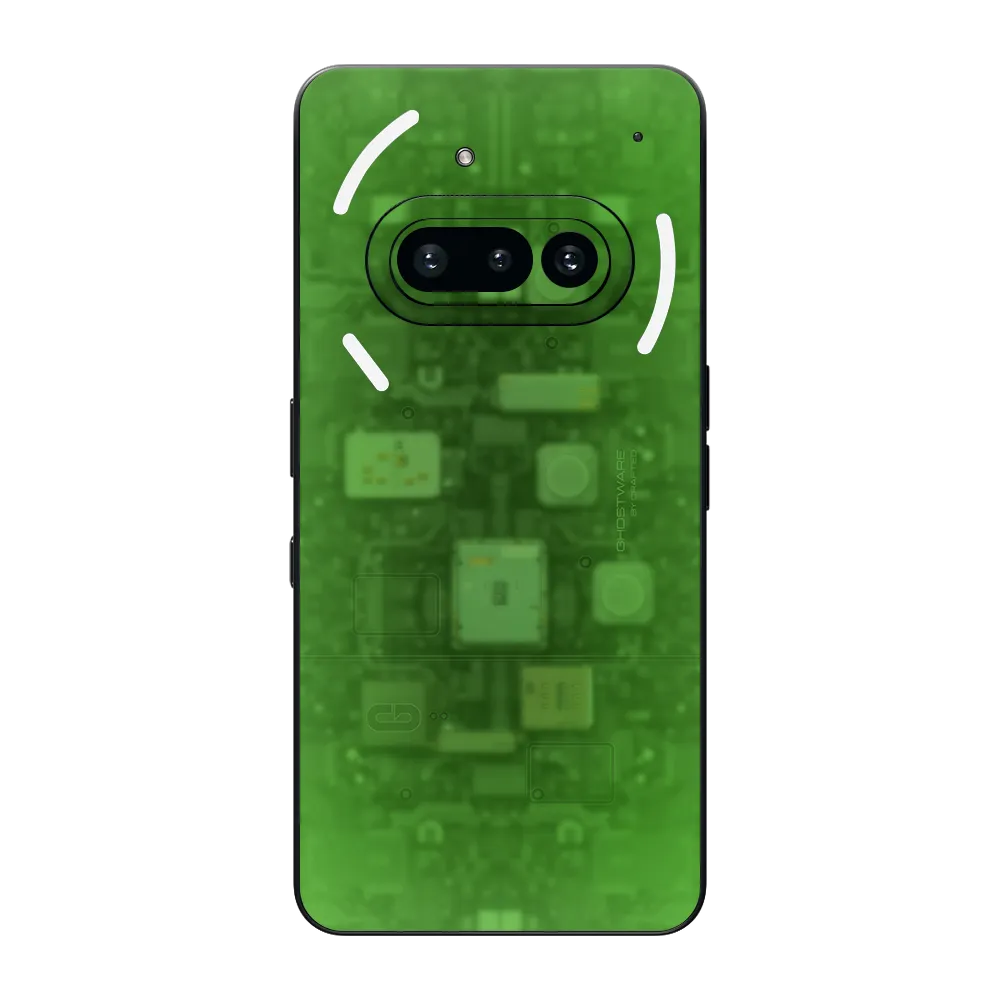 Nothing Phone 3a Skin (Ghostware Green)
