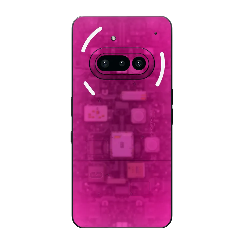 Nothing Phone 3a Skin (Ghostware Pink)