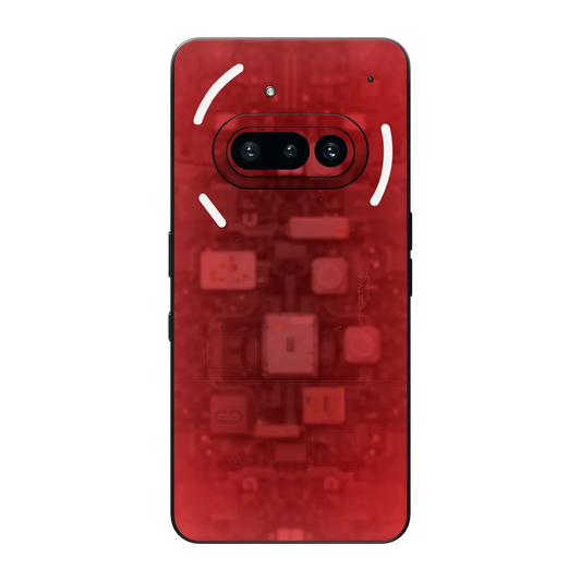 Nothing Phone 3a Skin (Ghostware Red)