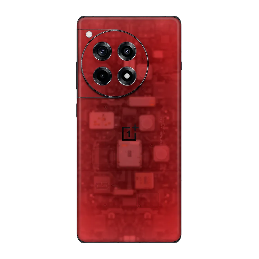 OnePlus 12 Skin (Ghostware Red)