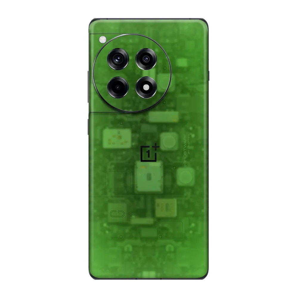 OnePlus 12R Skin (Ghostware Green)