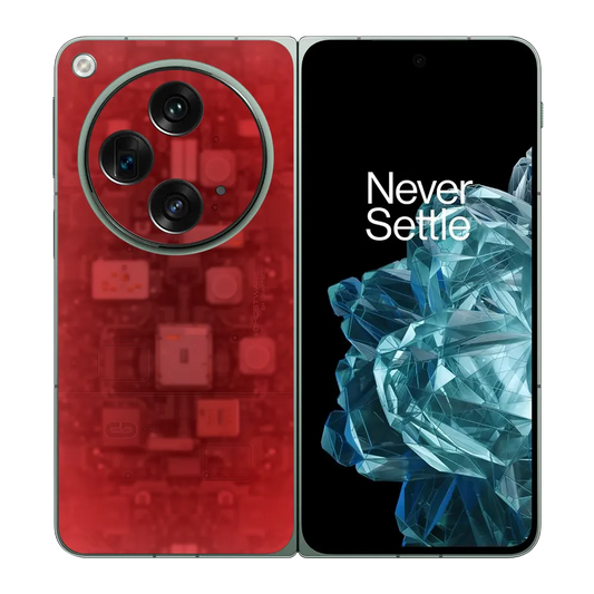 OnePlus Open Skin (Ghostware Red)