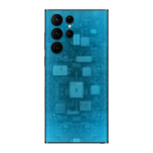 Samsung Galaxy S22 Ultra Skin (Ghostware Aqua)