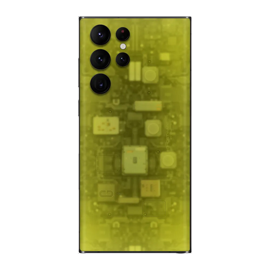 Samsung Galaxy S22 Ultra Skin (Ghostware Yellow)