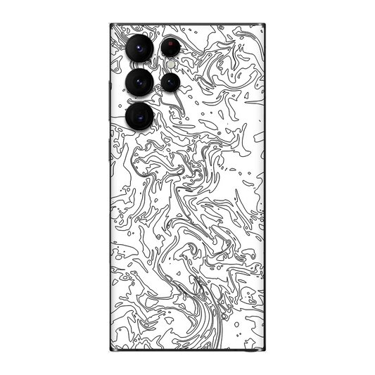 Samsung Galaxy S22 Ultra Skin (Ripple Light)