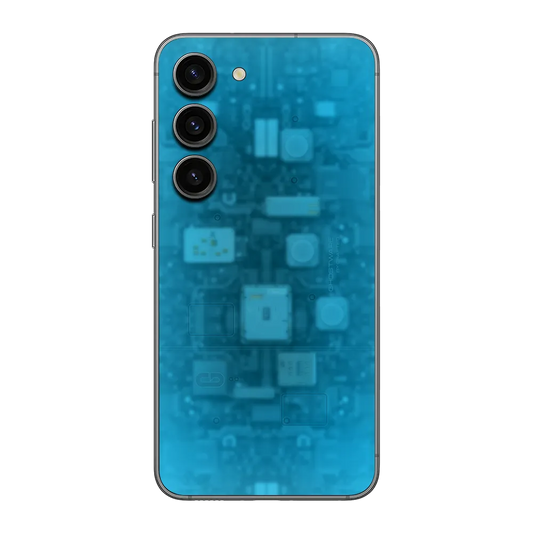 Samsung Galaxy S23 Plus Skin (Ghostware Aqua)