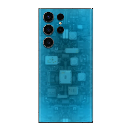 Samsung Galaxy S23 Ultra Skin (Ghostware Aqua)
