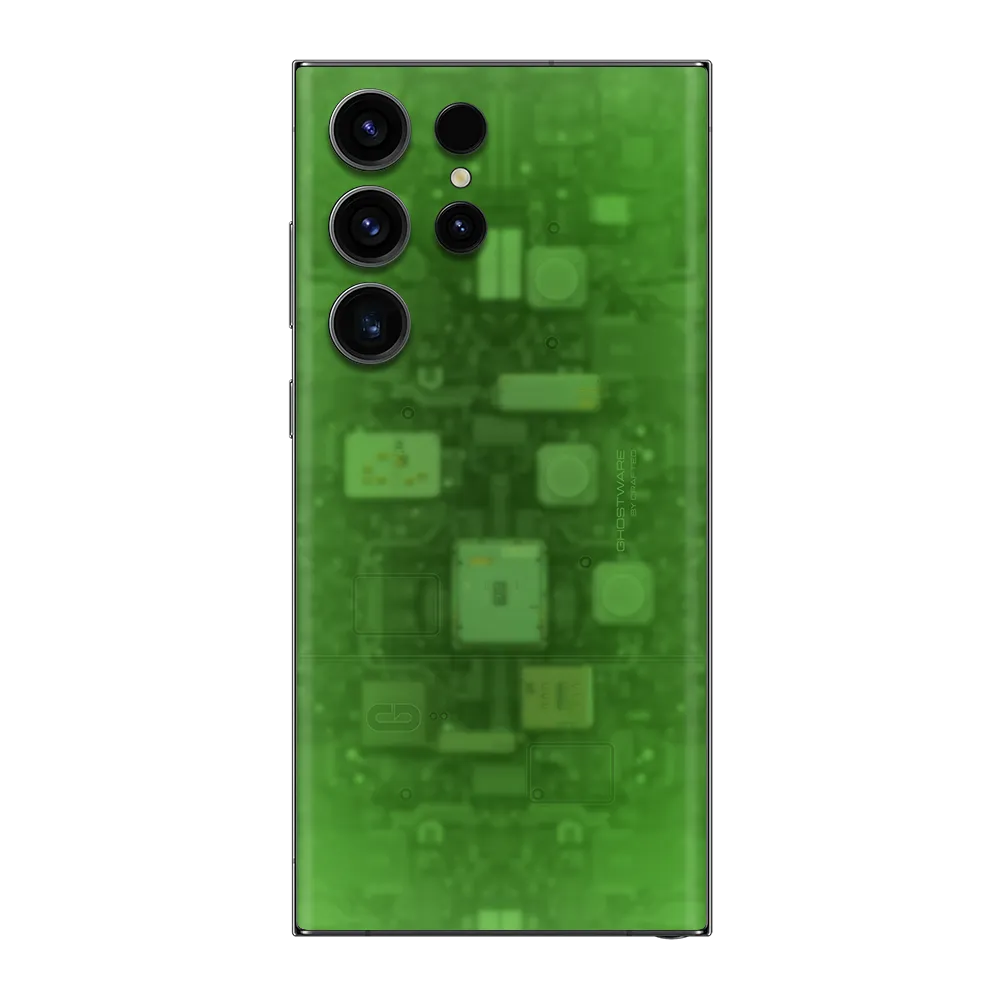 Samsung Galaxy S23 Ultra Skin (Ghostware Green)