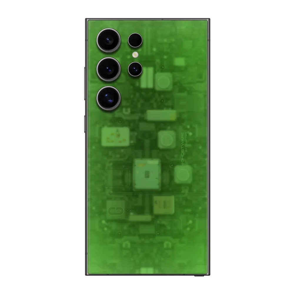 Samsung Galaxy S24 Ultra Skin (Ghostware Green)